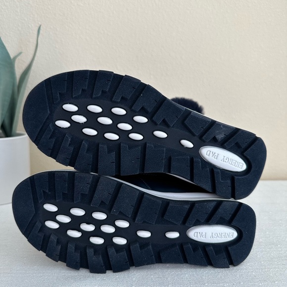 New Tony Little Cheeks Blue Faux Fur Fit Body Water-Repellent Boots Woman’s 6M - Picture 13 of 13